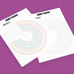 24 Hour Planner Free Printable: Undated Weekly Hourly Planner
