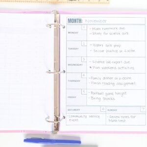 FREE Simple Student Planner PDF