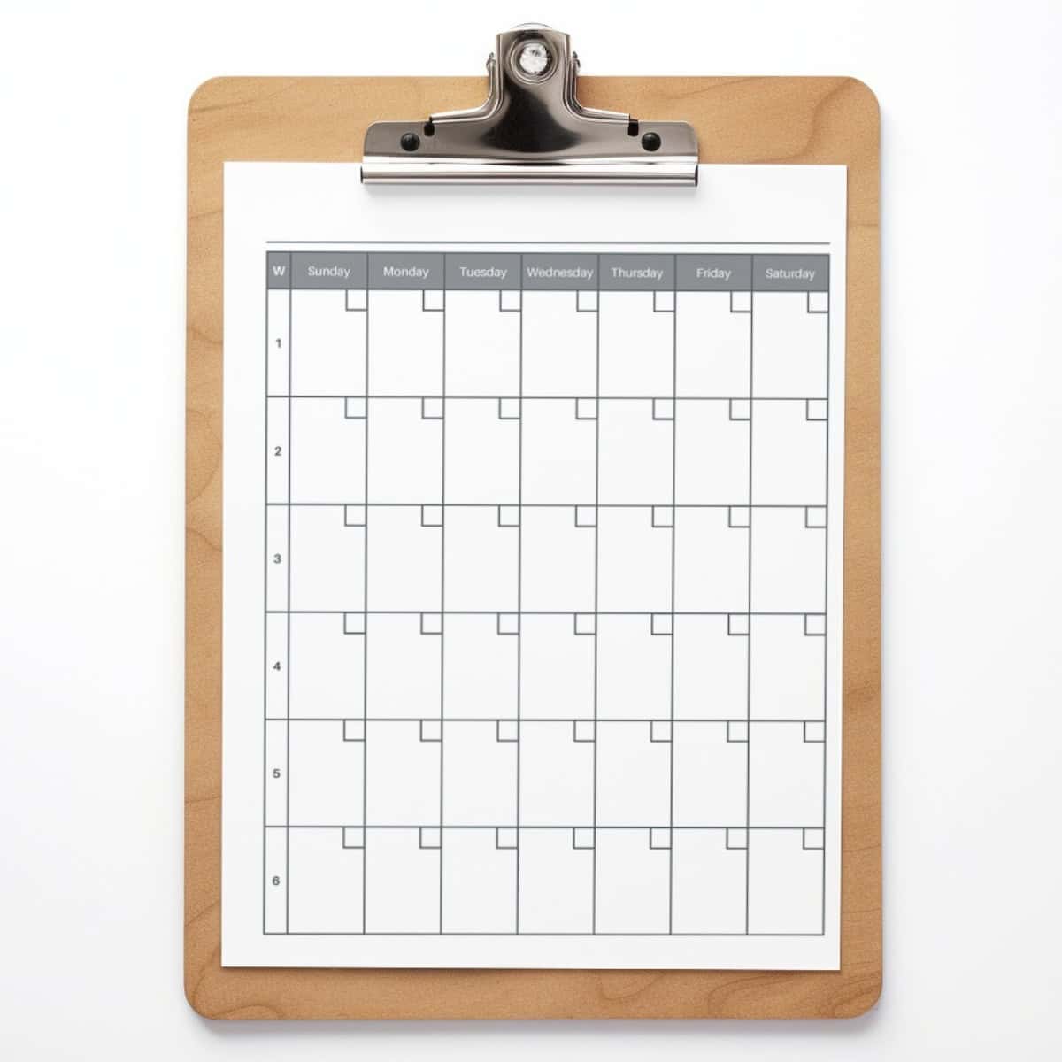 FREE Blank Countdown Calendar Printable Printables For Life FREE Blank Countdown Calendar Printable Printables For Life