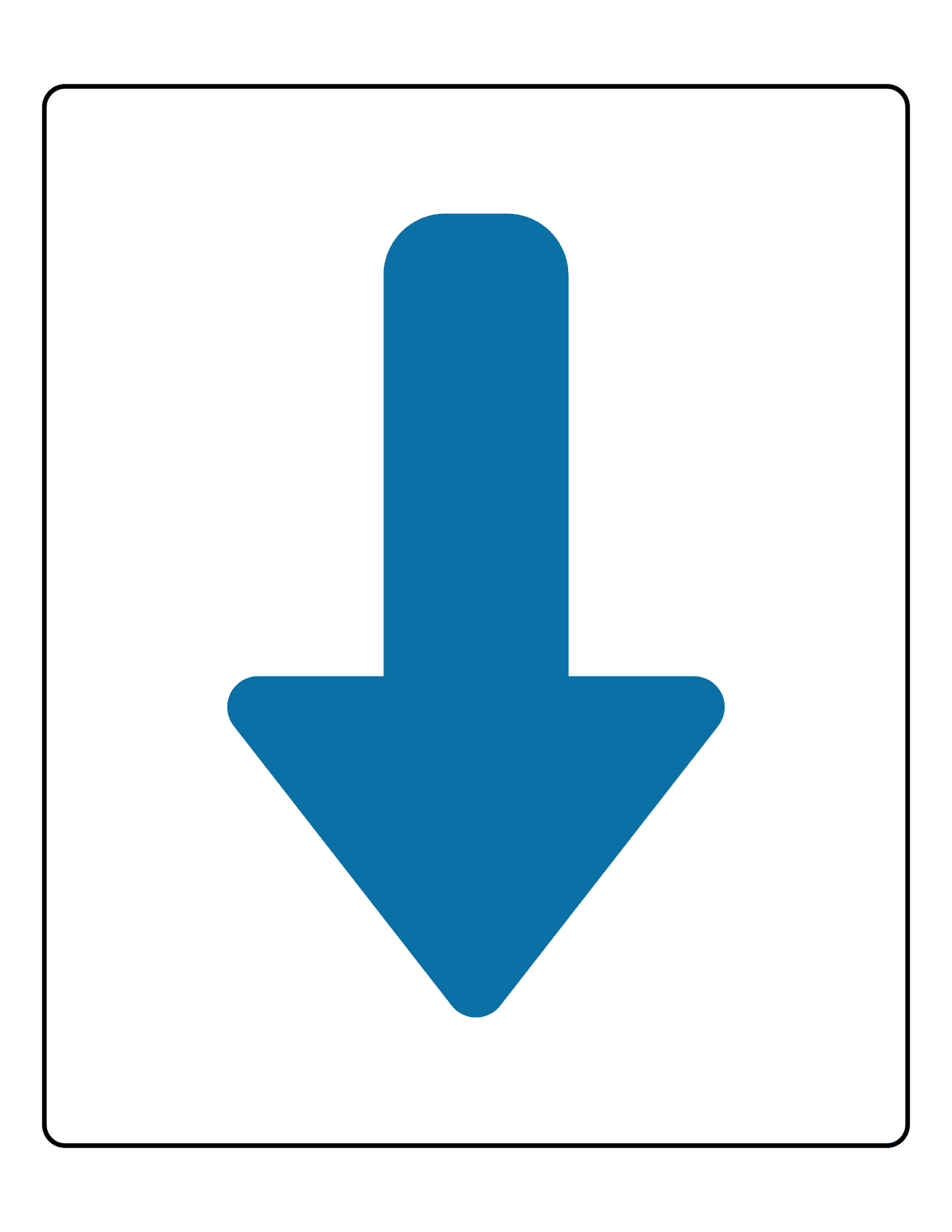 24 blue down arrow pdf.
