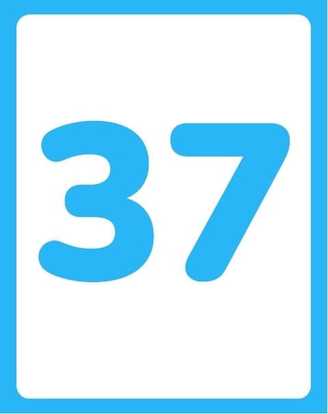 Number Flashcards 0–100 Without Words - page 1