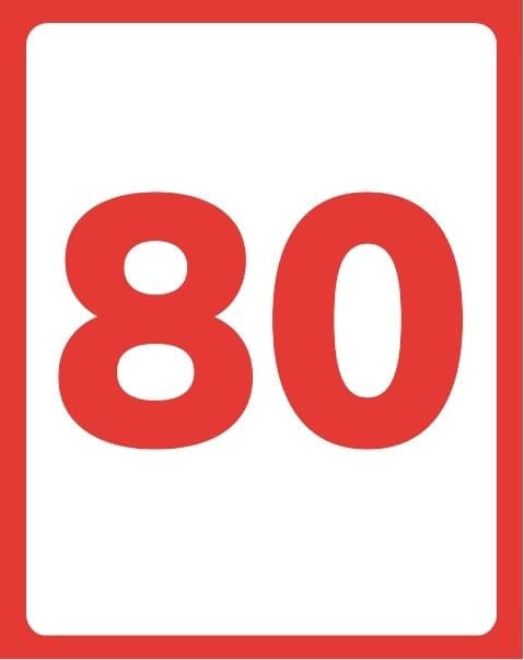 Number Flashcards 0–100 Without Words - page 7