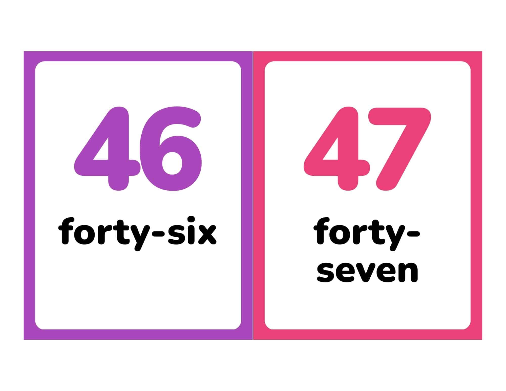 Negative Number Flashcards -50 to 50 - page 9