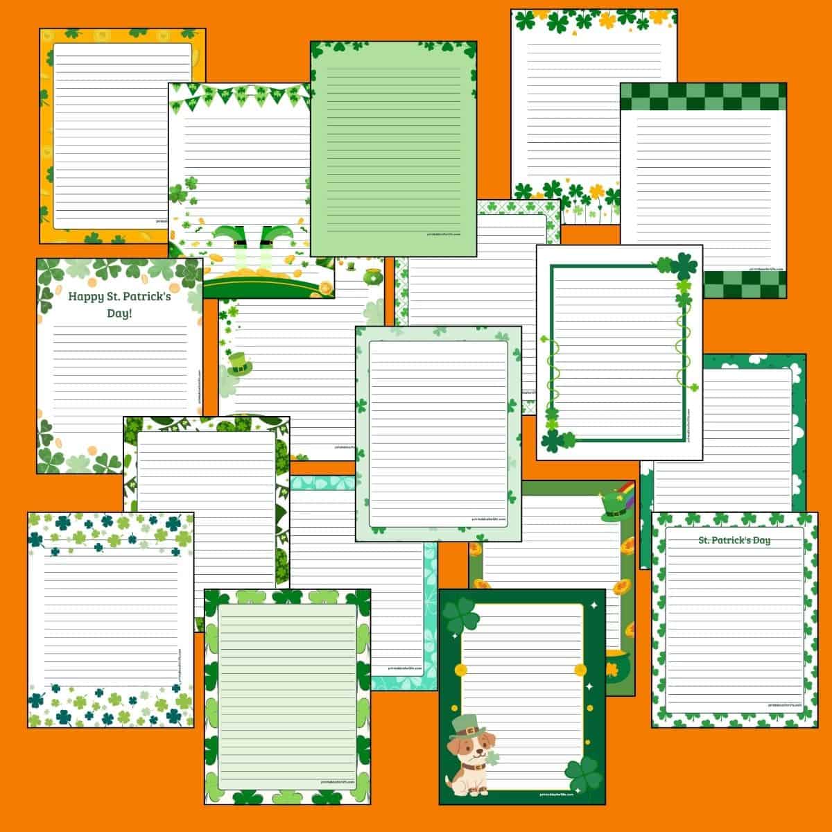 Free St. Patrick's Day Mini Book Printable PDF