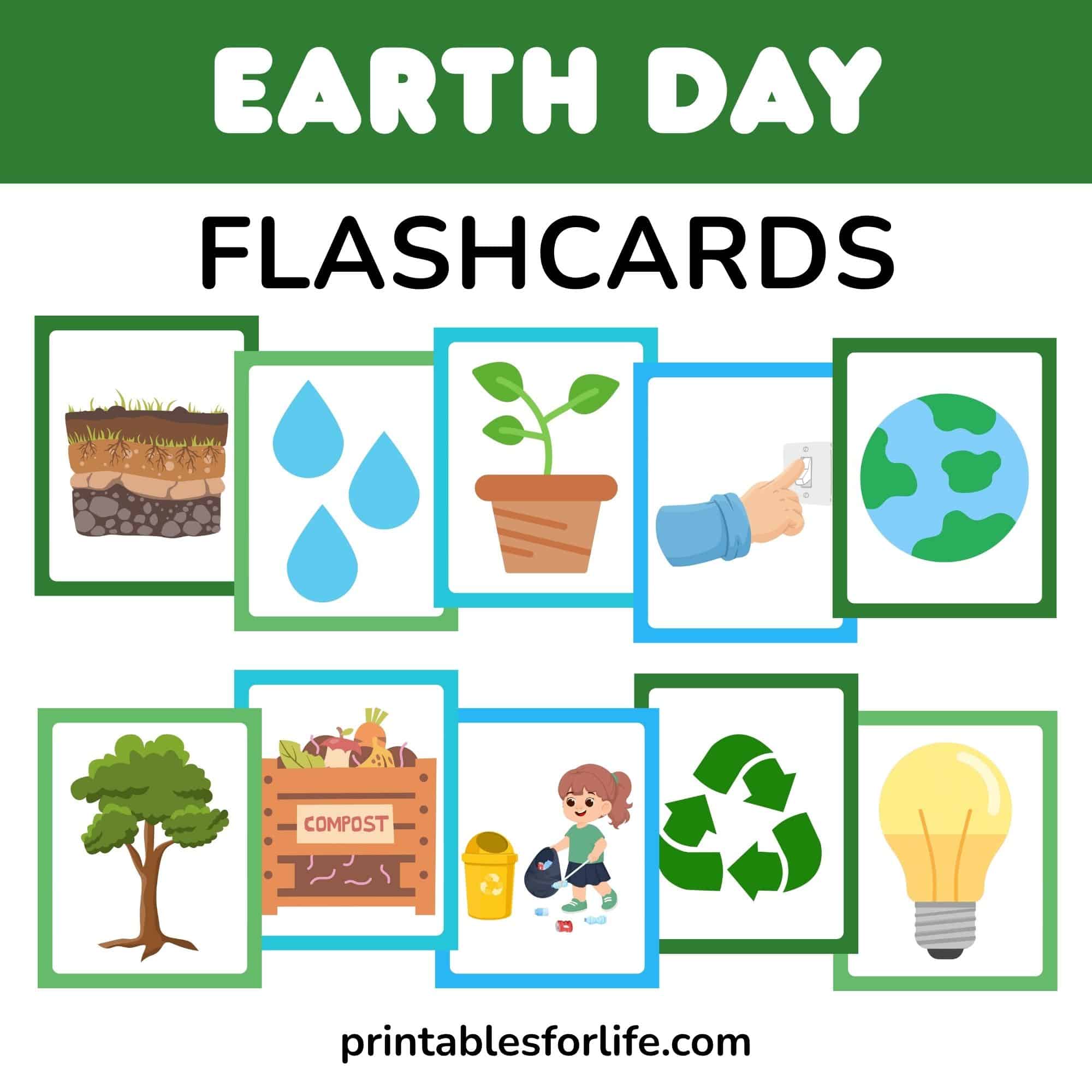 FREE Earth Day Scavenger Hunt Pack for Kids (6 Pages)