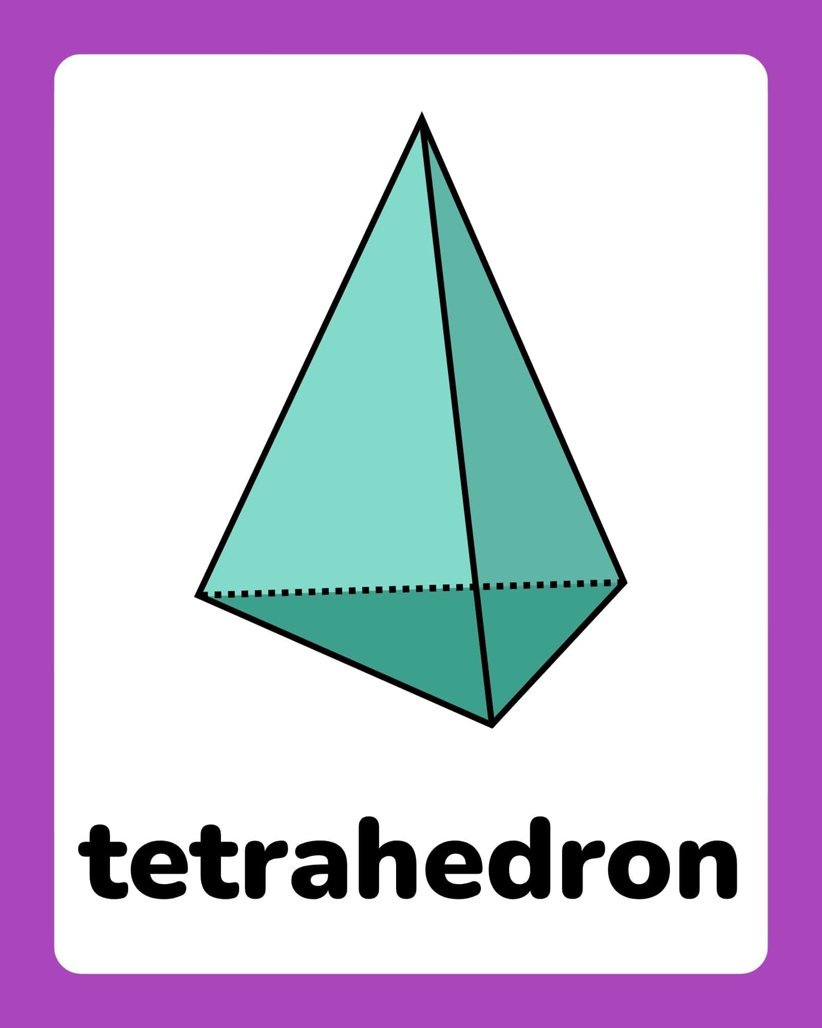 3D Shape Flashcards With Words - page 5